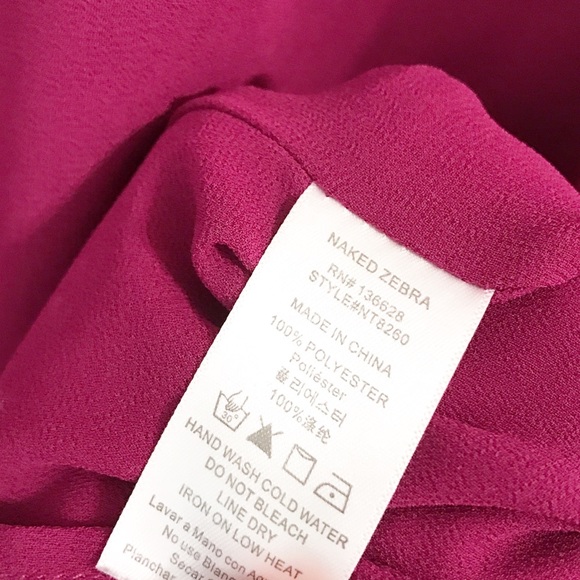 • Naked Zebra • Triangle Tank - Picture 4 of 6